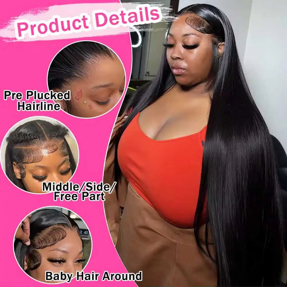 Luxurious HD Lace Front Wigs