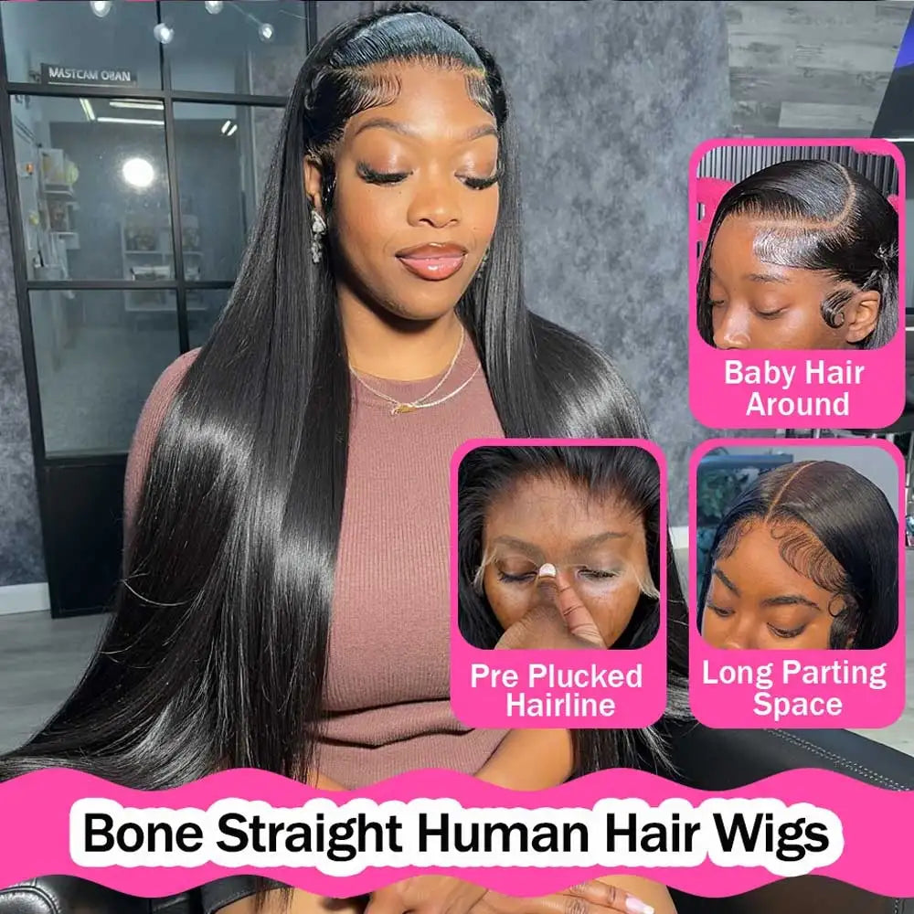 Luxurious HD Lace Front Wigs