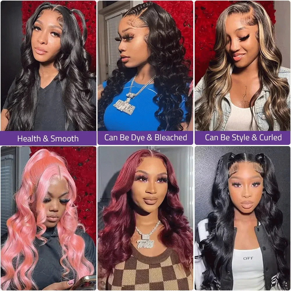 Glamorous 40-Inch Lace Wig