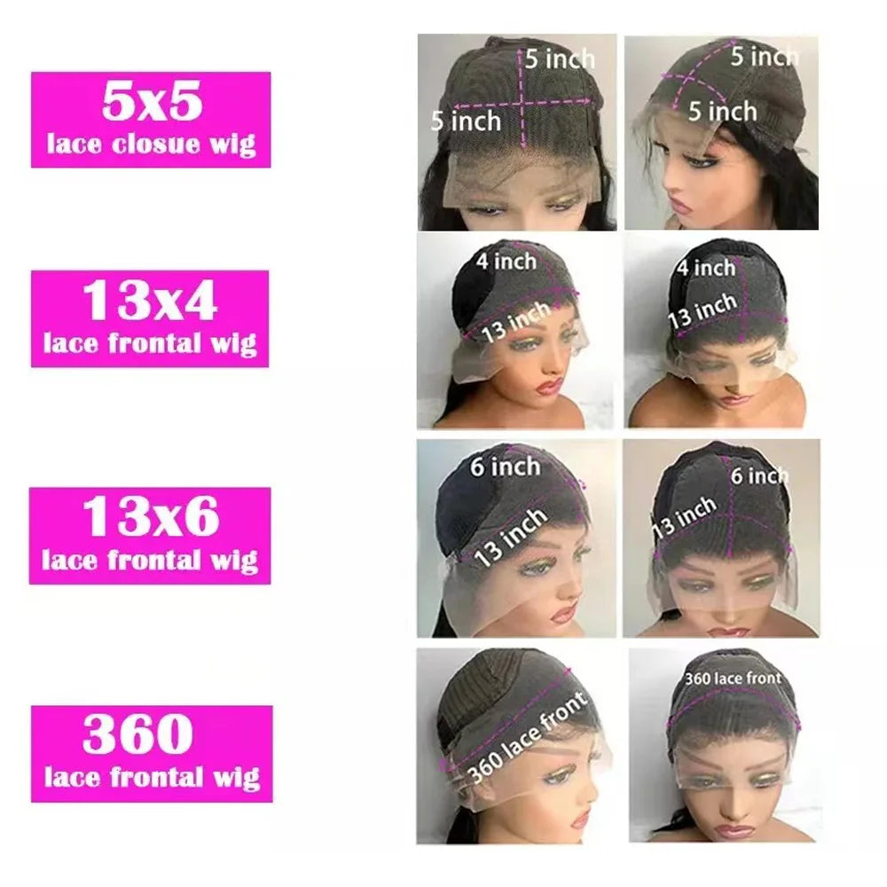Glamorous 40-Inch Lace Wig